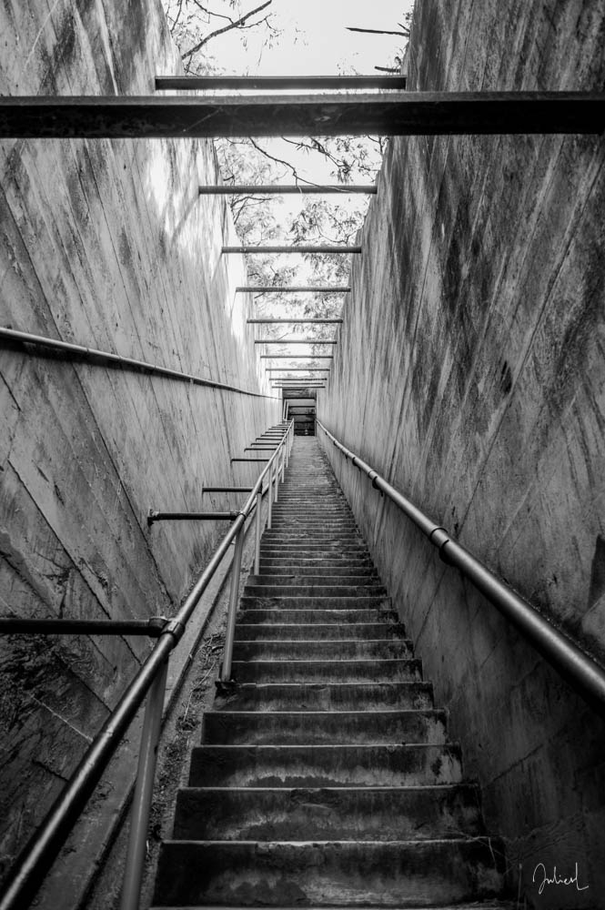 It's all a question of orientation, Diamond Head, Hawaii, USA