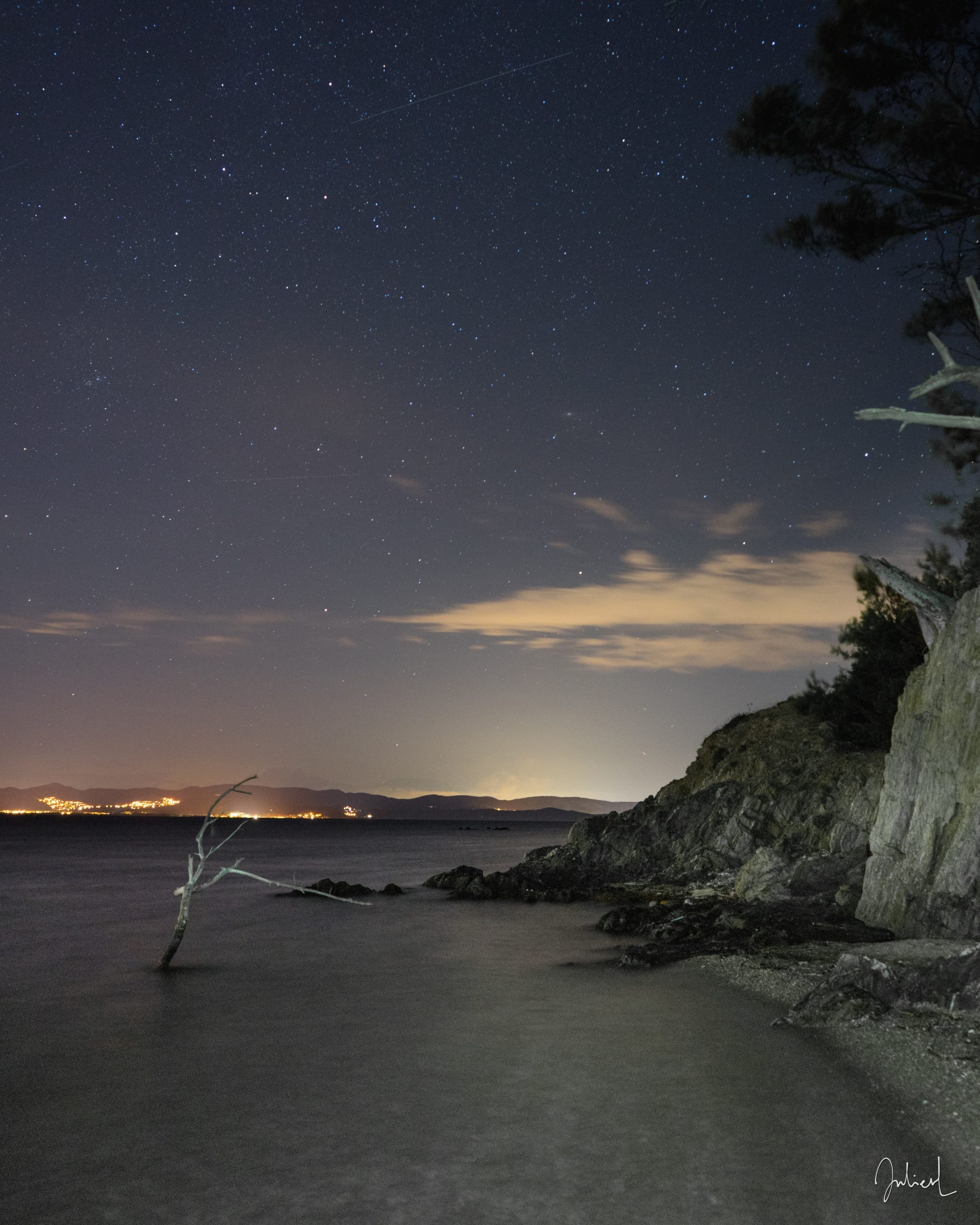 Shooting the stars, Presqu'île de Giens, France