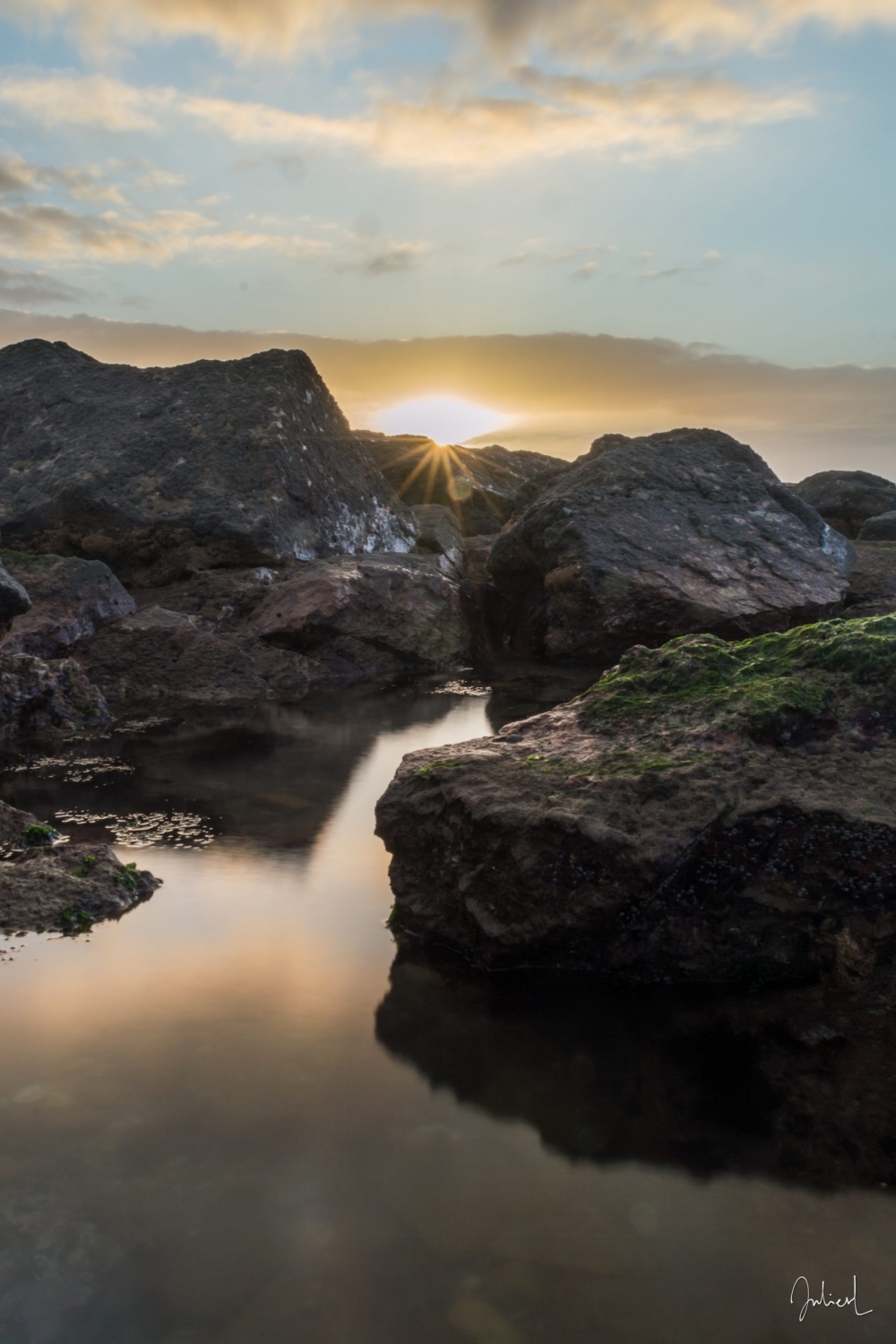 When low waters reveal another beach, Les Sables D'Olonne, France